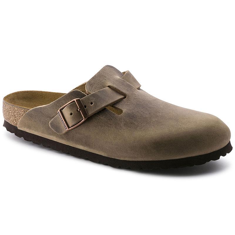 Boston Birkenstock Oiled Kozene Panske Hnede | SK 363FDN